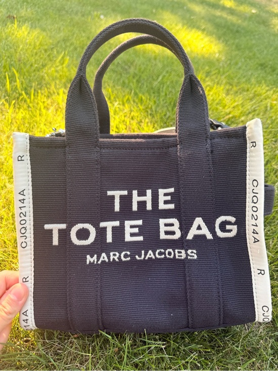 Marc Jacobs Handbags - Marc Jacobs Small Jacquard The Tote Bag - Black